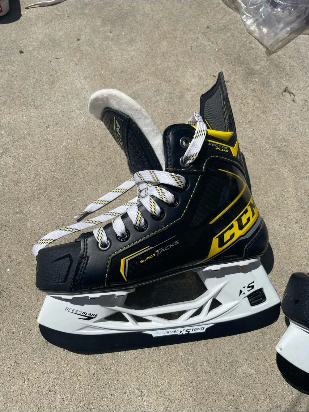 CCM Kids Black and Yellow Water Shoes